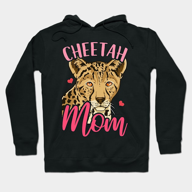 Cheetah Mom Hoodie by CreativeGiftShop
